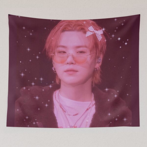 Item preview, SUGA Pink ribbon icon designed and sold by Enhyconss.