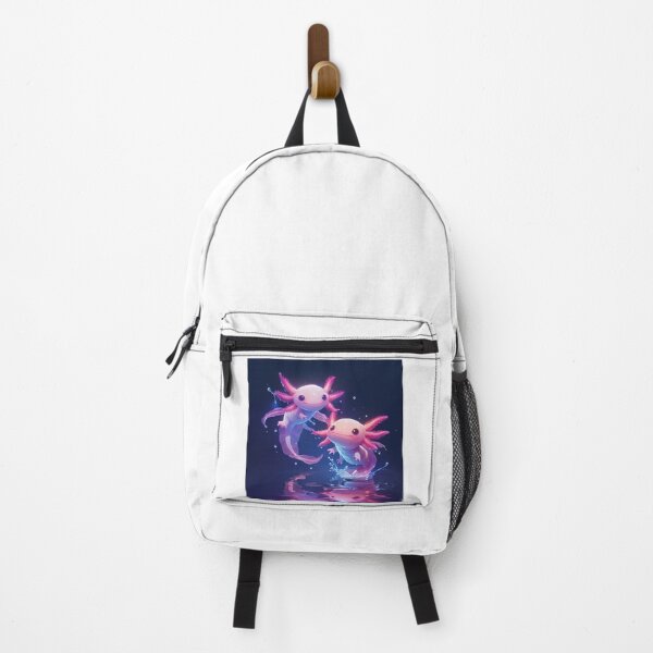 Vista previa del artículo con la obra «Dos lindos ajolotes felices», diseñado y vendido por SMARTKIT  DESIGNAGENCY.