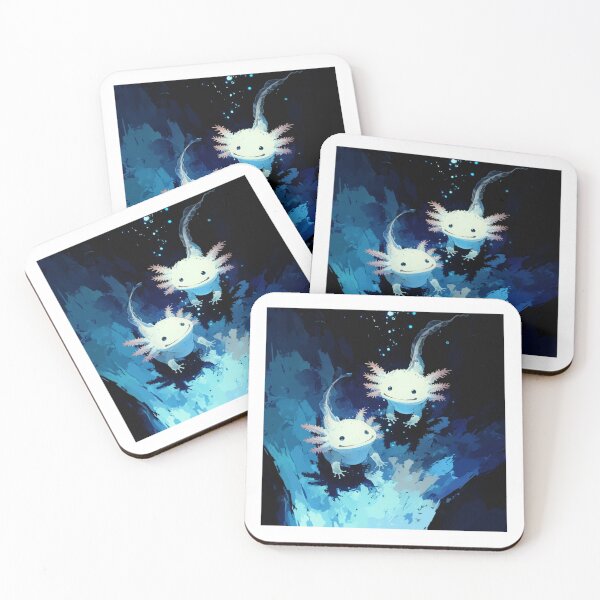 Item preview, Cute two happy axolotls designed and sold by SMARTKIT  DESIGNAGENCY.