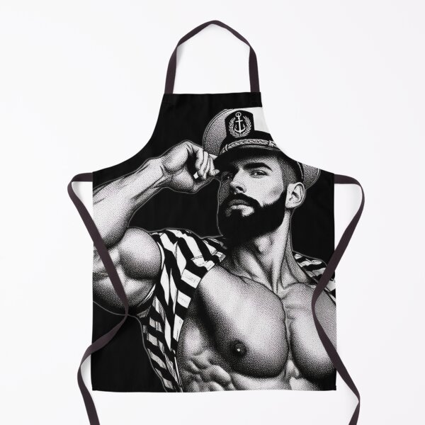 Item preview, Pointillism Gay Berlin Military Daddy Sailor Pride Graphic Design designed and sold by ItsAKinkThing.
