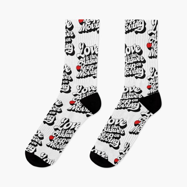 Item preview, Love Is the Answer, Keep on Moving" Inspirational message – Spread Positivity & Joy designed and sold by paulo silveira.