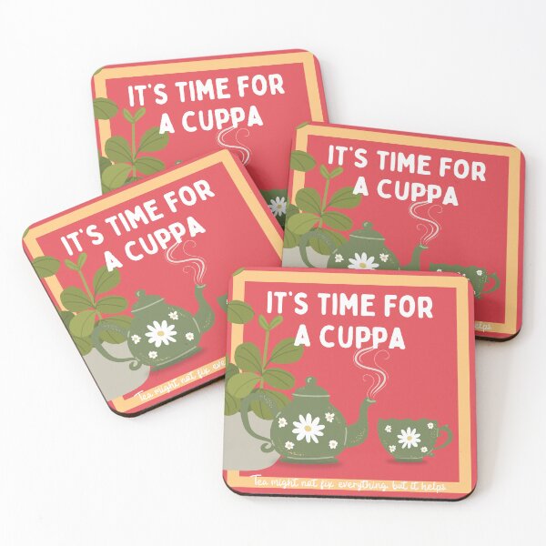 Item preview, Comforting Tea Quote - Cuppa Fix Design designed and sold by Posivibez Designs.