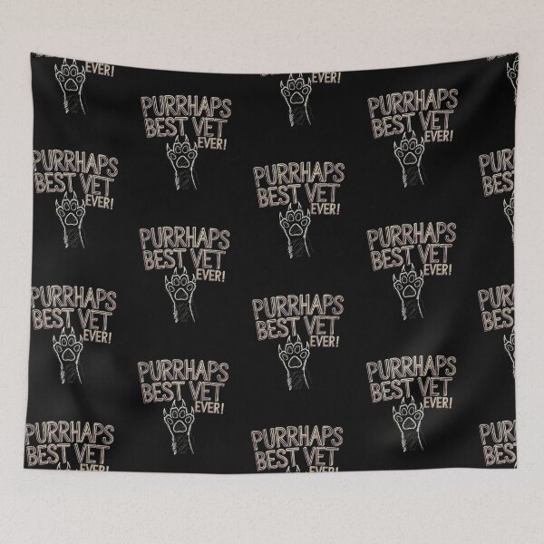Item preview, Purrhaps Best Vet Ever designed and sold by MadCatPrints.