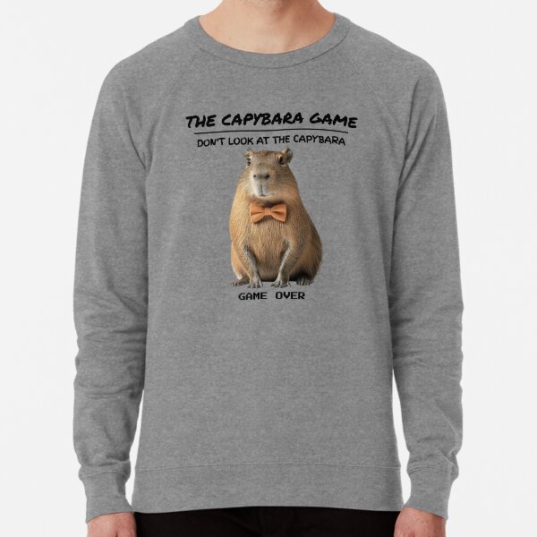 Item preview, Funny Capybara Game designed and sold by RockFireMerch.