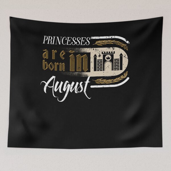 Item preview, Gothic Birthday Princessess Castle Born August designed and sold by shoppzee.