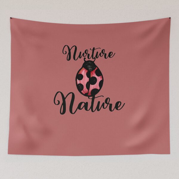 Item preview, Nurture Nature Ladybug designed and sold by FrictionMaxxing.