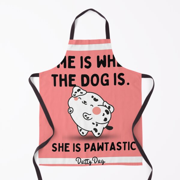 Item preview, Home Is Where the Dog Is - Pawtastic Dotty Design designed and sold by Posivibez Designs.