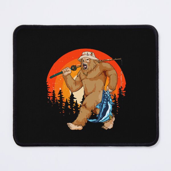Item preview, Catfishing Bigfoot Hunting Fisherman Outdoor Fishing designed and sold by Dressed For Duty.