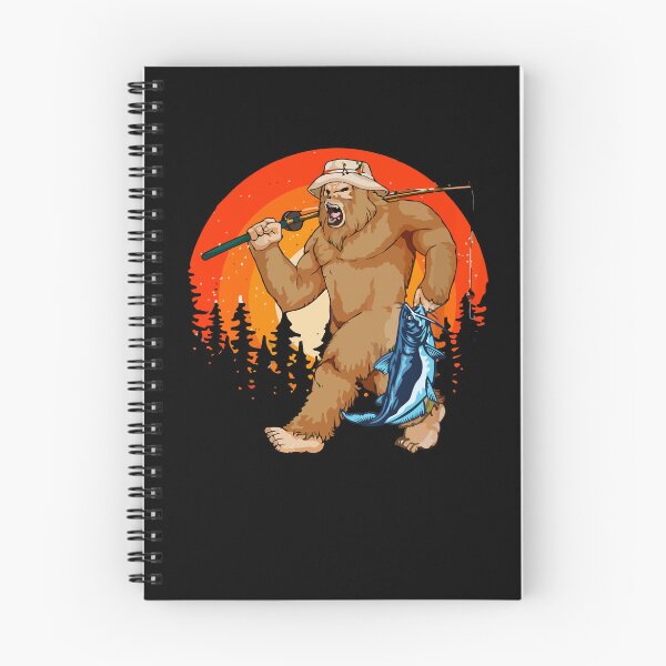 Item preview, Catfishing Bigfoot Hunting Fisherman Outdoor Fishing designed and sold by Dressed For  Duty.