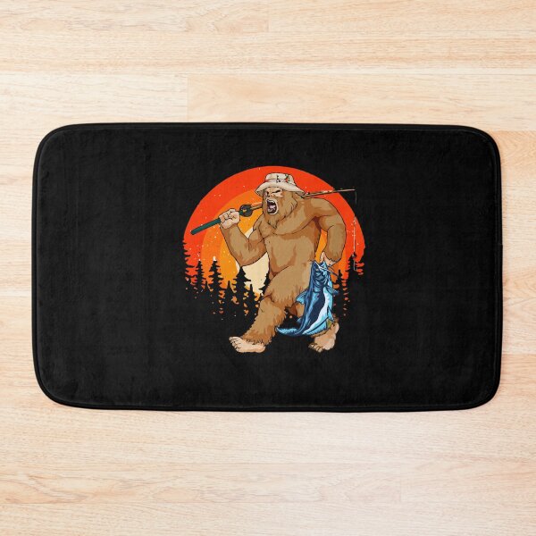Item preview, Catfishing Bigfoot Hunting Fisherman Outdoor Fishing designed and sold by Dressed For  Duty.