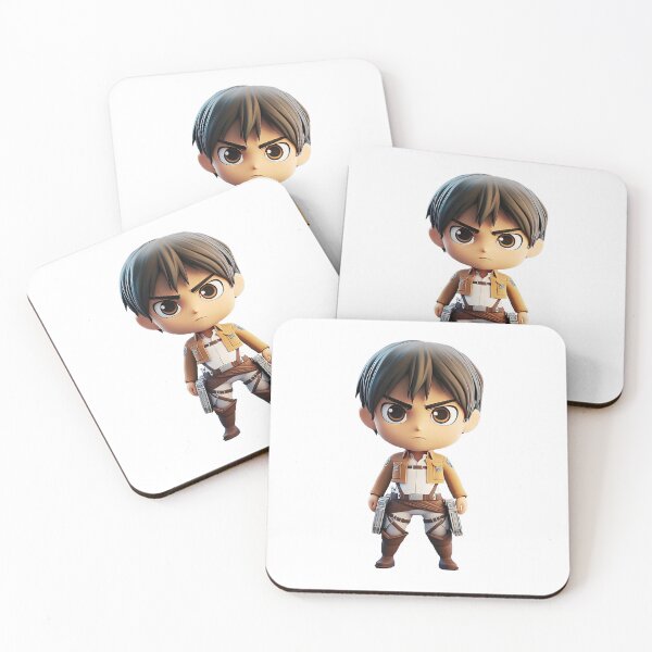 Item preview, Chibi Titan Slayer  Eren Yeager in Survey Corps Gear designed and sold by Innamalinka.