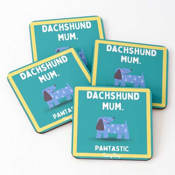 Item preview, Dachshund Mum - Pawtastic Teeny Dog Design designed and sold by Posivibez Designs.