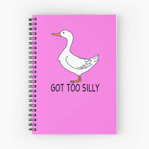 Item preview, Got Too Silly, silly goose, Funny Goose, Silly Goose Gift, Cute Goose Duck designed and sold by JustGift.