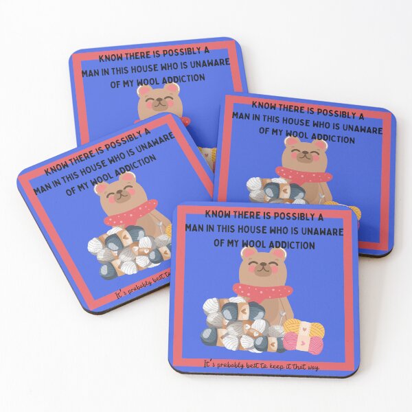 Item preview, Wool Humor - Secret Addiction Design designed and sold by Posivibez Designs.