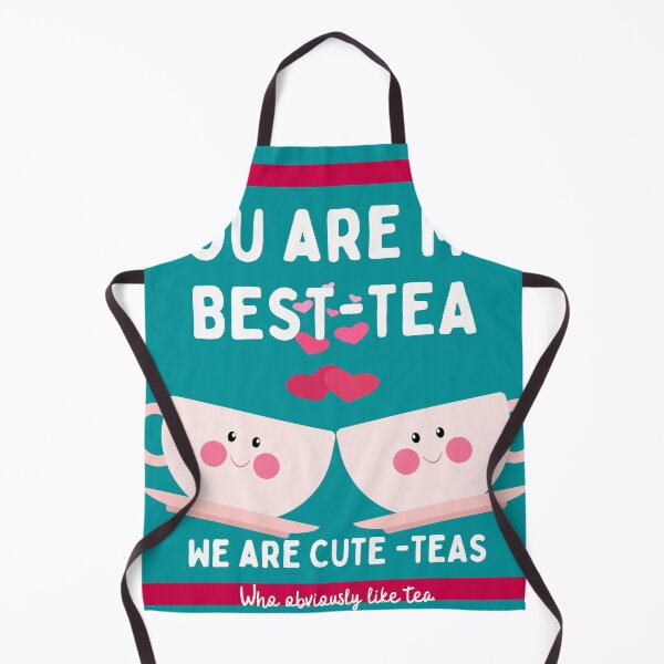 Item preview, Cute Tea Lovers - Playful Tea Quote Design designed and sold by Posivibez Designs.