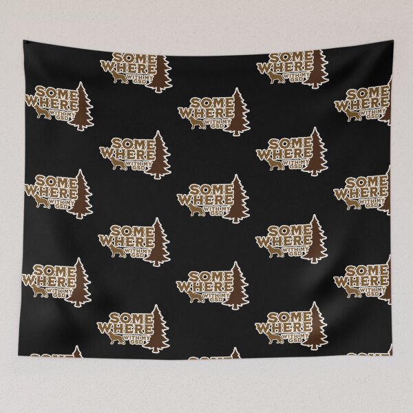 Item preview, Somewhere With My German Shepherd Hiking Camping Gift designed and sold by Guarddogdrive.