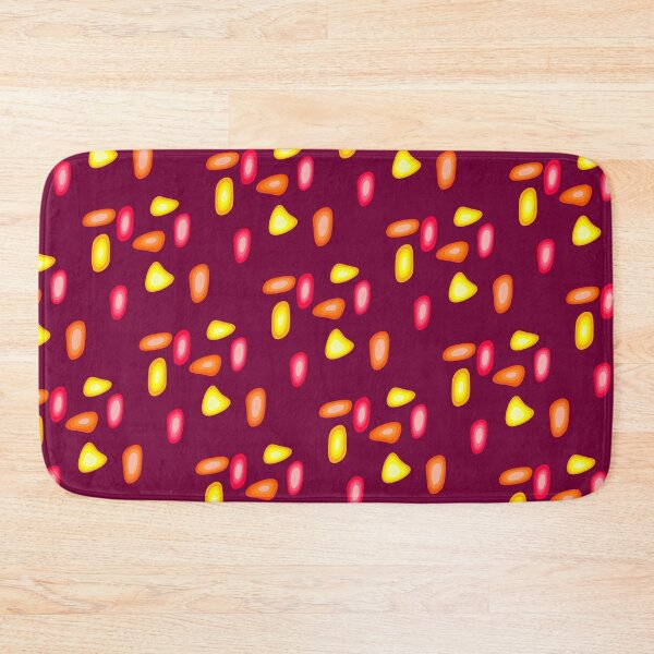Item preview, Funky Squashed Circles on Burgundy  designed and sold by JaygiesDesign.