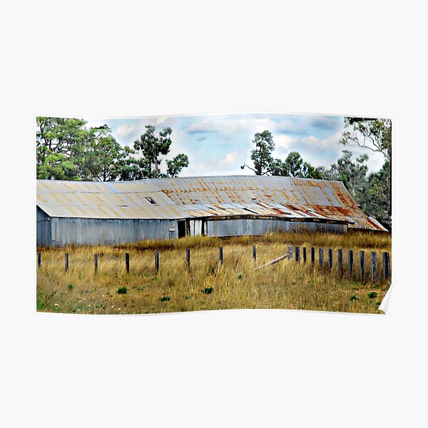 Trinkey Station - Gunnedah Region NSW Poster