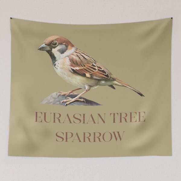 Item preview, Eurasian Tree Sparrow designed and sold by donwillisjrart.