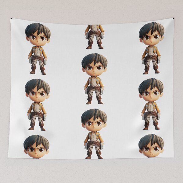 Item preview, Chibi Titan Slayer  Eren Yeager in Survey Corps Gear designed and sold by Innamalinka.