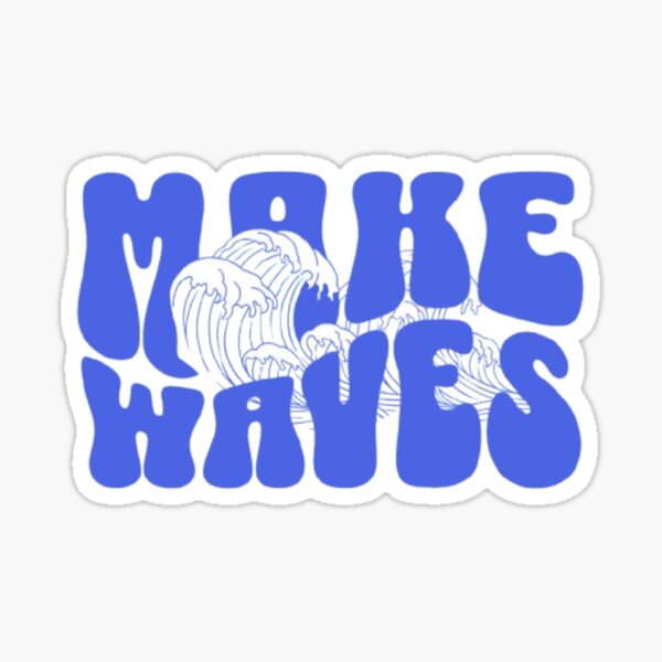 Aperçu de l'œuvre Faire des vagues créée et vendue par sinneloos.