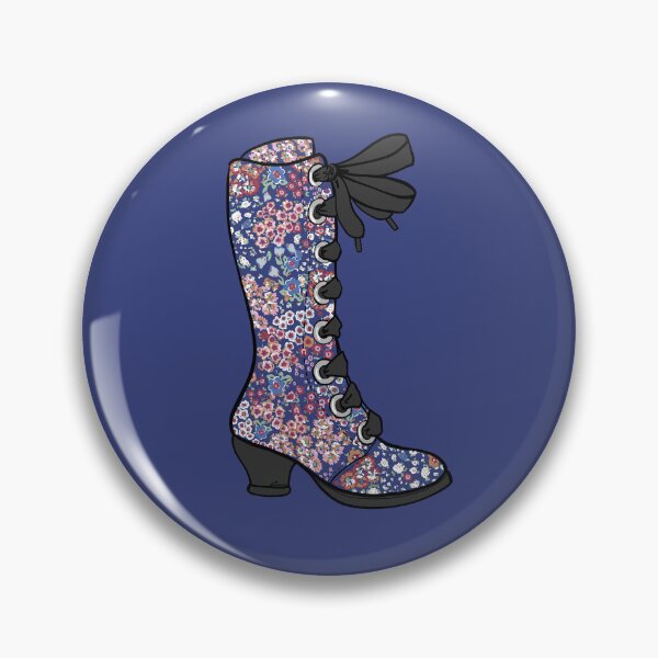 Item preview, Fluevog Adanac Floral Boot designed and sold by anne m bray.