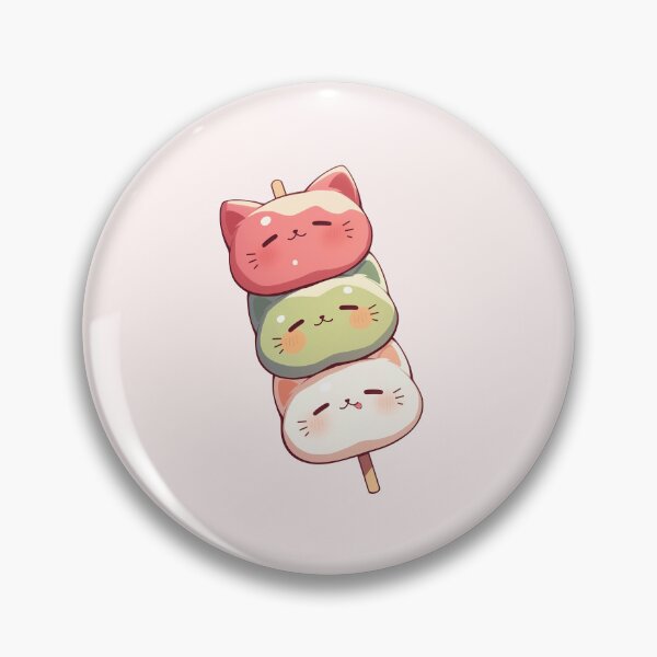 Item preview, Cat Tri-color Dango designed and sold by NikoNekoDesigns.