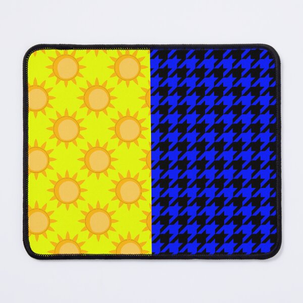 Item preview, Half Sun Houndstooth Plaid Pattern Design designed and sold by PatternTitan.
