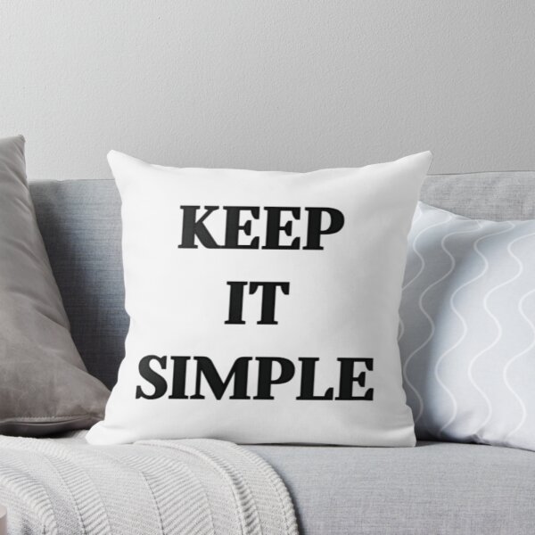 Item preview, KEEP IT SIMPLE designed and sold by Patuspix.