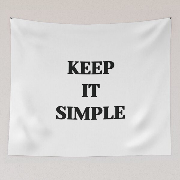 Item preview, KEEP IT SIMPLE designed and sold by Patuspix.