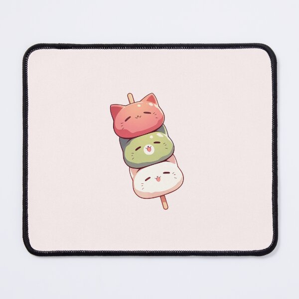 Item preview, Happy Cat Tri-color Dango designed and sold by NikoNekoDesigns.