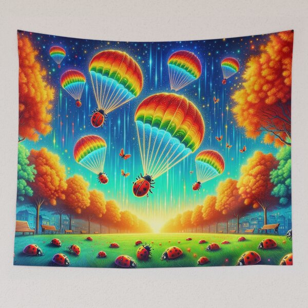Item preview, Ladybird Invasion designed and sold by M-Y-A-R-T-.