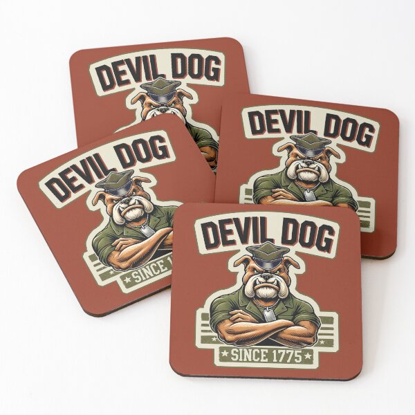Item preview, Devil Dog – USMC Military Humor Design designed and sold by Vectored Designs.