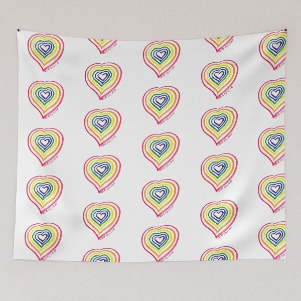 Item preview, Rainbow Heart designed and sold by AngelicMelody.