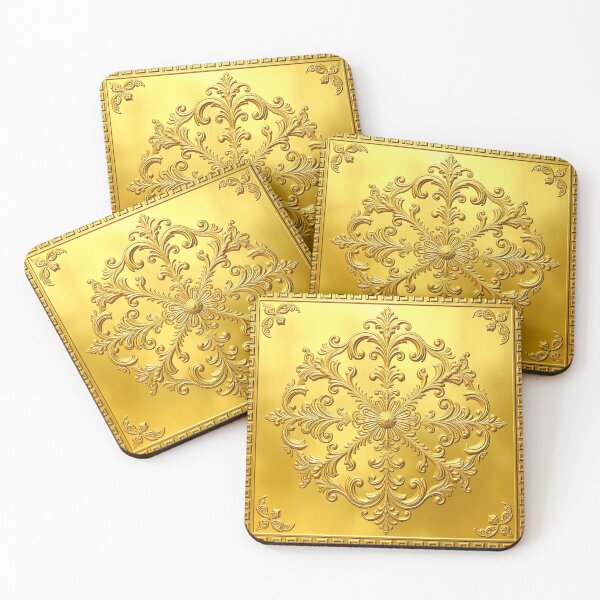 Item preview, Luxurious Gold Baroque Ornamental Pattern designed and sold by svarupa.