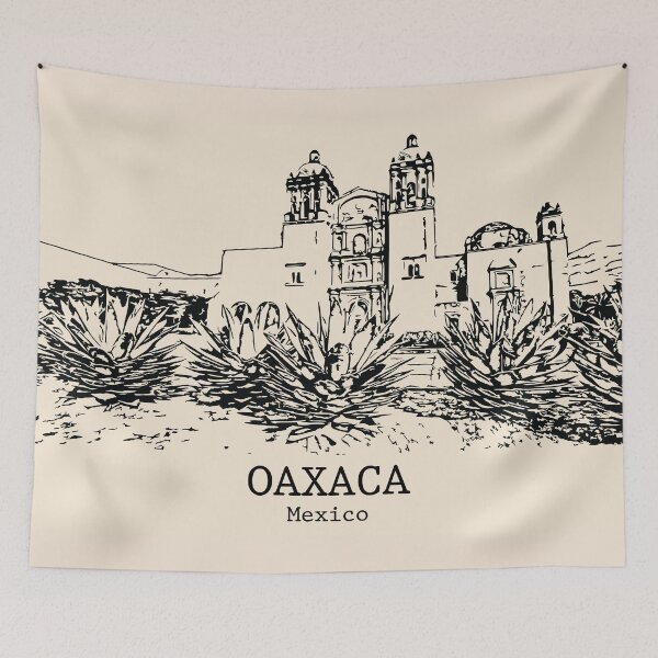 Artikelvorschau, Oaxaca - Mexiko entworfen und verkauft von Lakeric Cityscapes.