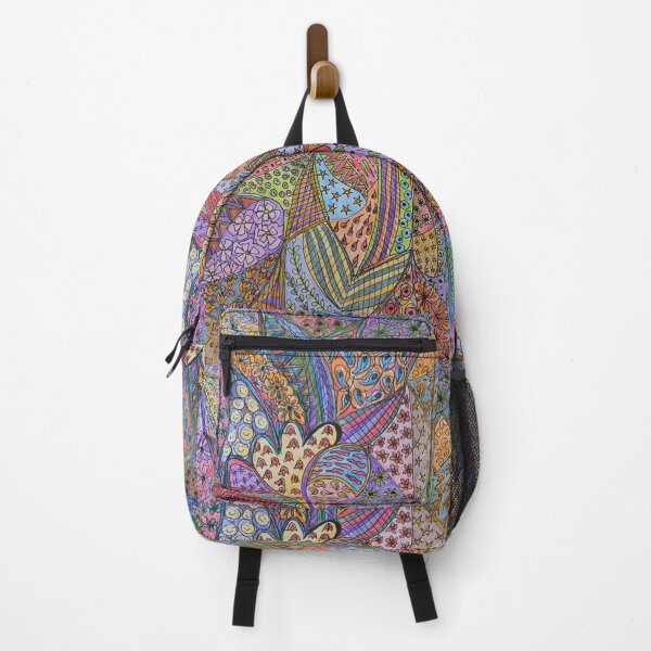 Item preview, Colorful zentangle designed and sold by Lanabsmiles.