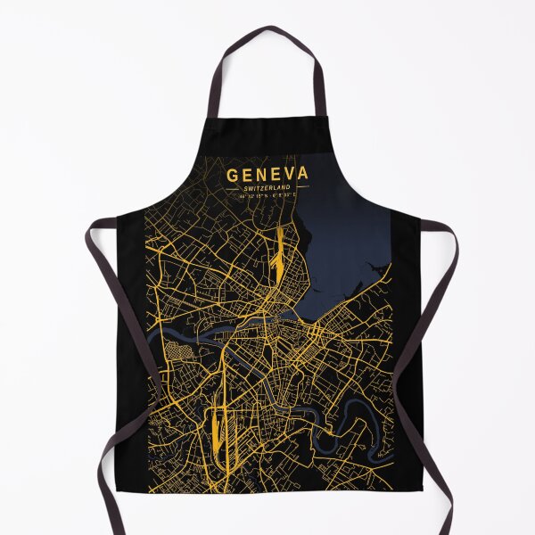 Item preview, Geneva Golden Map designed and sold by My Digital Mind.