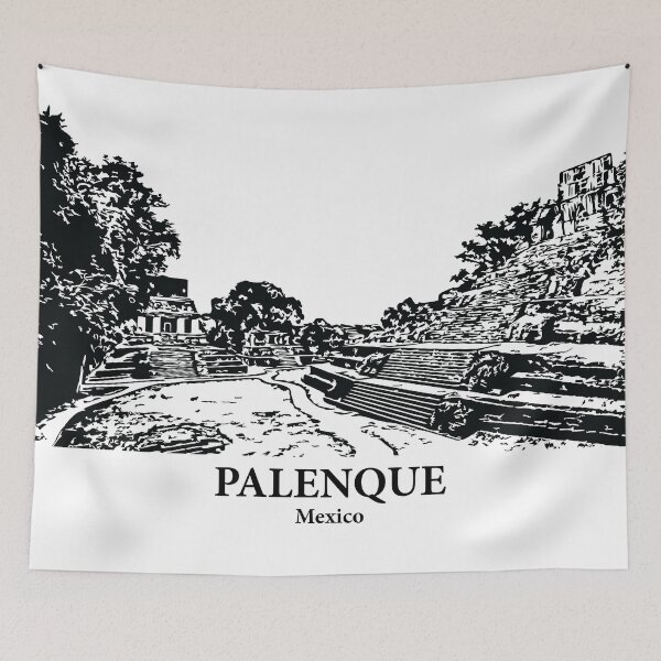 Item preview, Palenque - Mexico designed and sold by Lakeric Cityscapes.