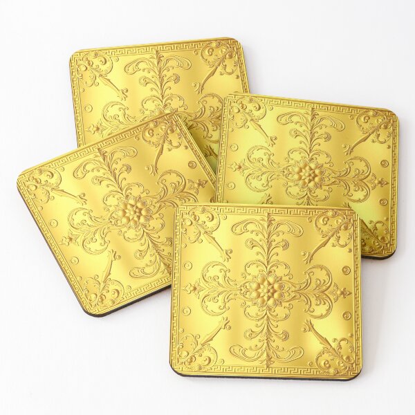 Item preview, Luxurious Gold Baroque Ornamental Pattern designed and sold by svarupa.