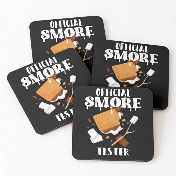 Item preview, Official Smore Tester Marshmallow Camping Happy Camper designed and sold by Dressed For  Duty.