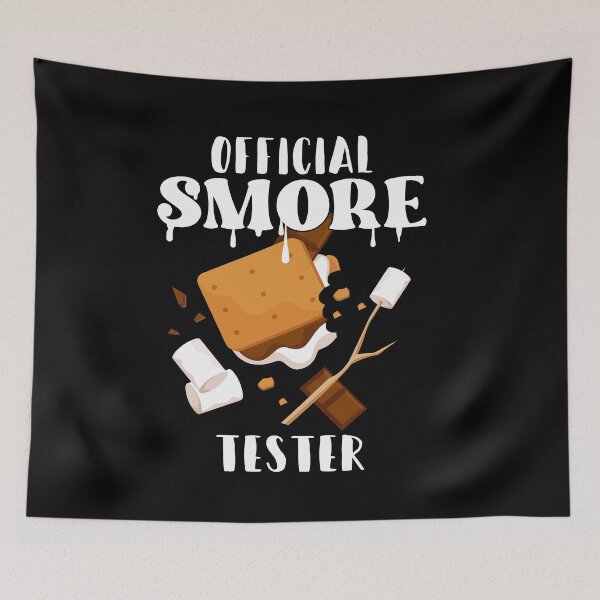 Item preview, Official Smore Tester Marshmallow Camping Happy Camper designed and sold by Dressed For  Duty.