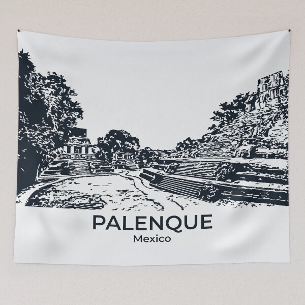 Item preview, Palenque - Mexico designed and sold by Lakeric Cityscapes.