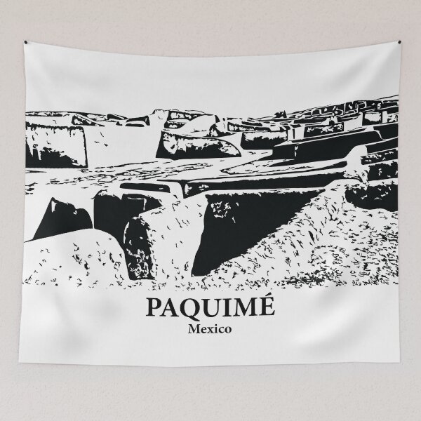 Item preview, Paquimé - Mexico designed and sold by Lakeric Cityscapes.