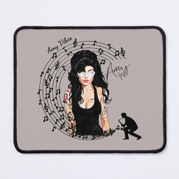 Item preview, Amy Vibes, white vintage glasses signature designed and sold by Hen-C-Art.