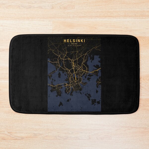 Item preview, Helsinki Golden Map designed and sold by My Digital Mind.