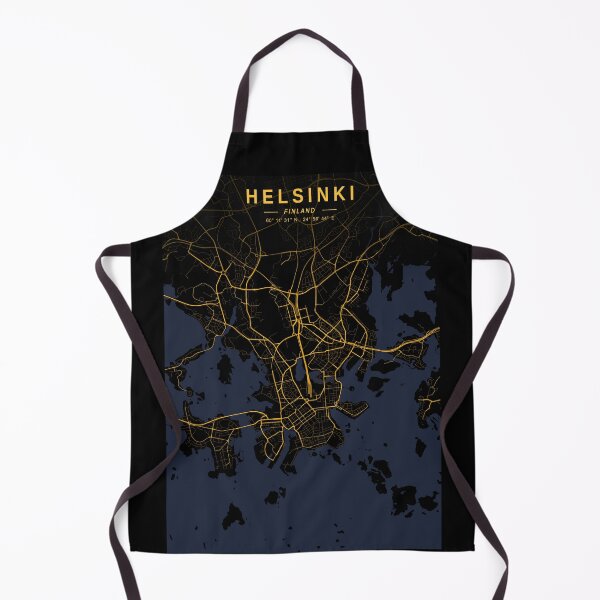 Item preview, Helsinki Golden Map designed and sold by My Digital Mind.