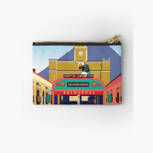Item preview, Guatemala travel poster antigua guatemala print sticker travel designed and sold by Arctic frame studio.