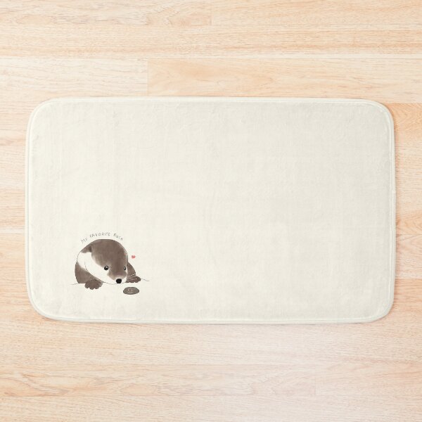Item preview, Otter's Favorite Rock designed and sold by beanming.