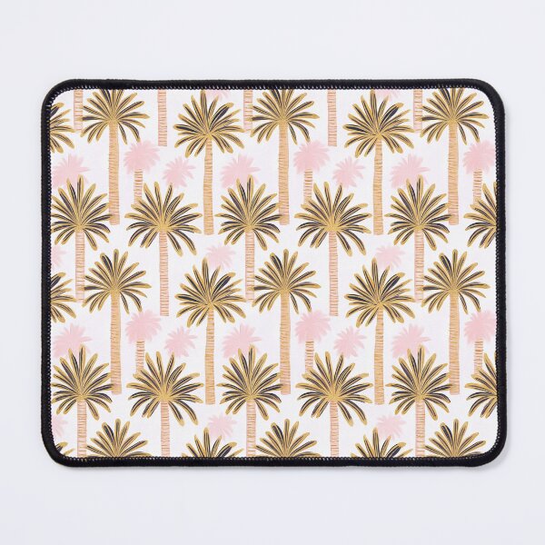 Item preview, pink palm trees designed and sold by PoppyLaneStudio.